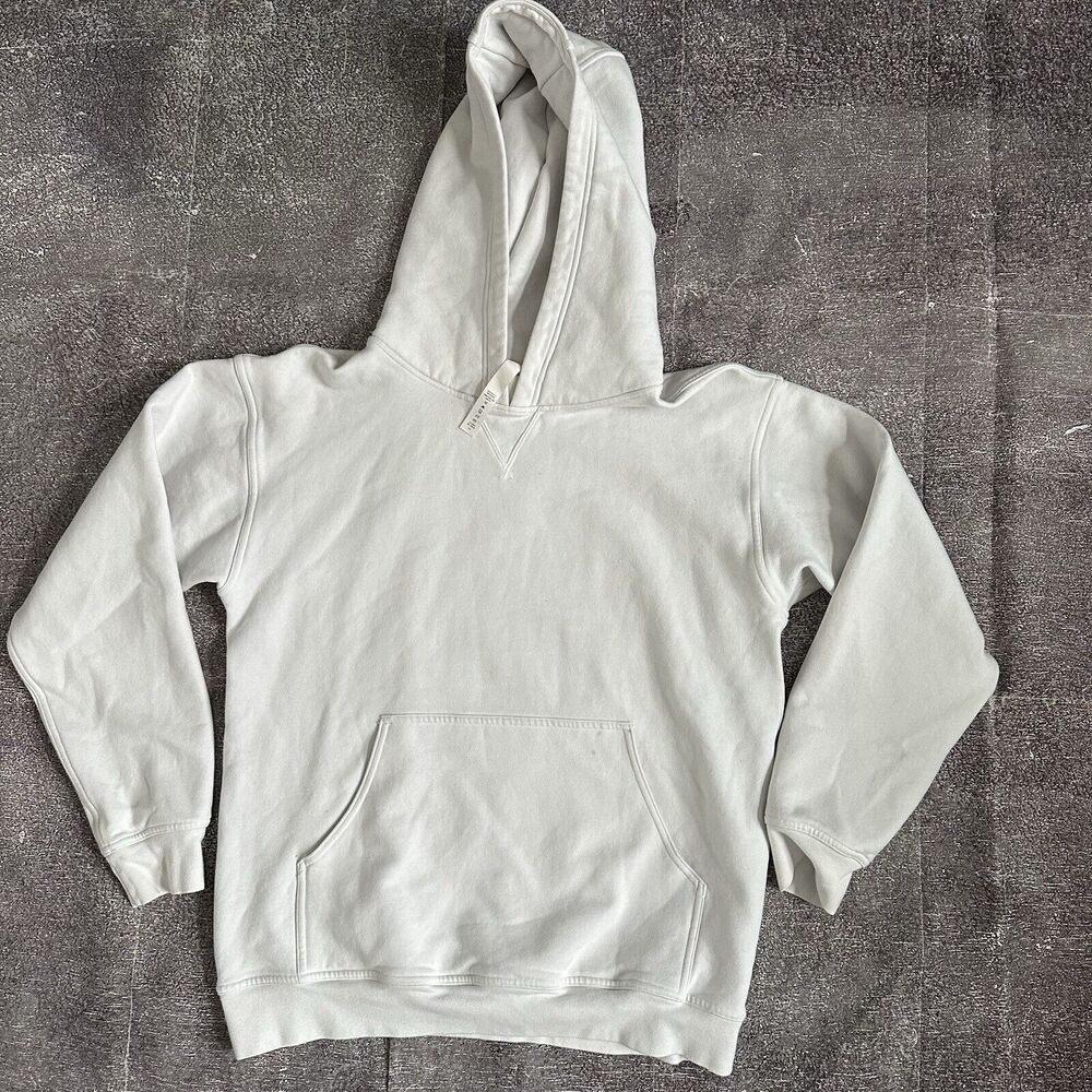 Women's Lululemon Off White Perfectly Oversized Pullover Hoodie Sweatshirt Sz 10